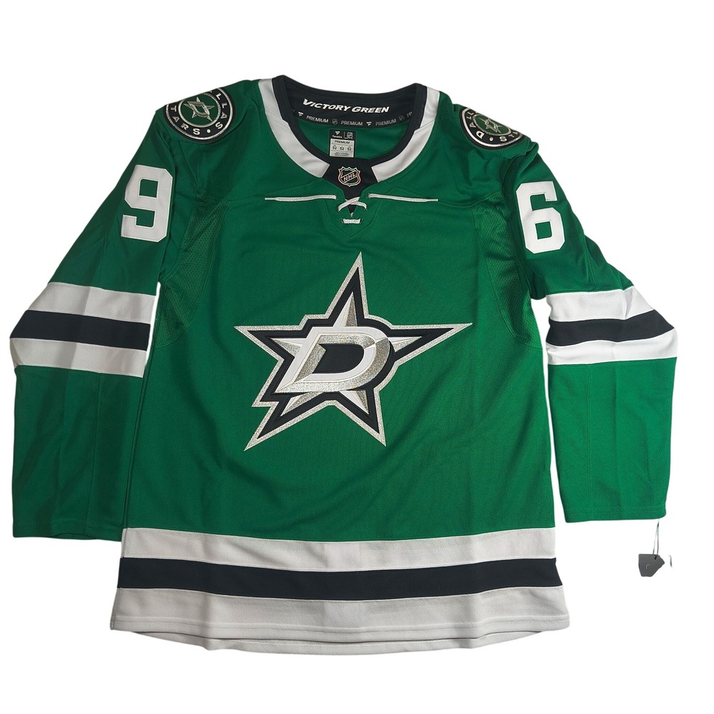 NHL Dallas Stars Mikko Rantanen #96 Green‎ Premium Authentic Home Jersey 52 NWT